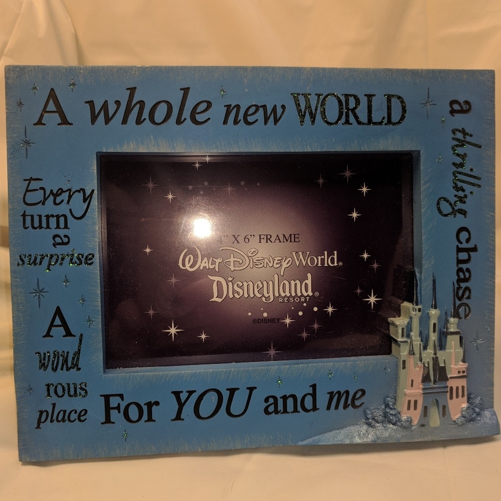 Disney photo frame Aladdin
